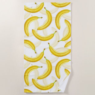 Bananen Strandtuch