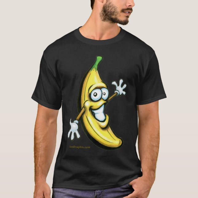 Bananen-T-Shirt T-Shirt (Vorderseite)