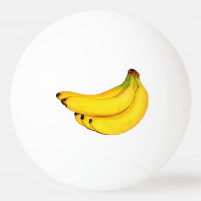 Bananen Tischtennisball (Vorderseite)