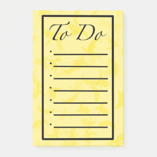 Bananen To-Do-Liste Post-it-Notizen Post-it Klebezettel