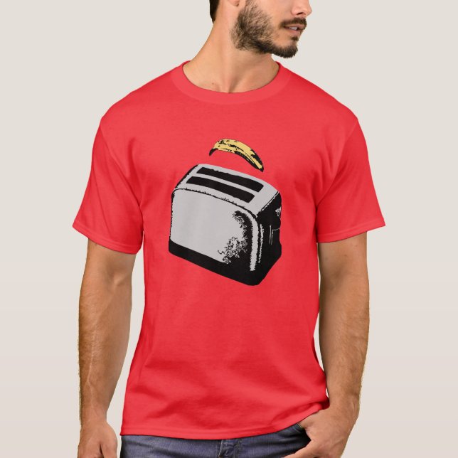 Bananen-Toaster T-Shirt (Vorderseite)