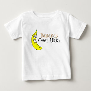 Bananen über Ukki Baby T-shirt