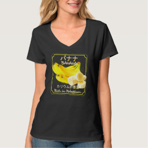 Bananen Vegan gesundes Obst und Gemüse T-Shirt