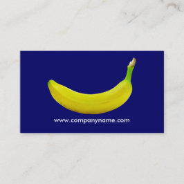 Bananen-Visitenkarte-Schablone Visitenkarte