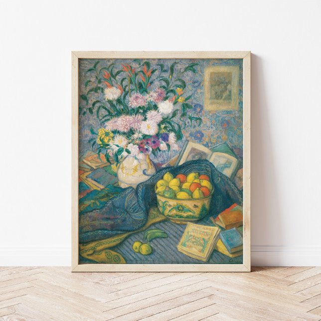 Bananen, Zitronen und Bücher | Juan de Echevarría Poster (Von Creator hochgeladen)