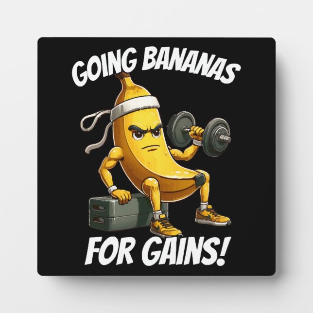 Bananenarbeit Fotoplatte (Vorderseite)