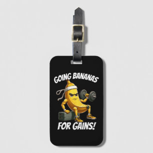 Bananenarbeit Gepäckanhänger