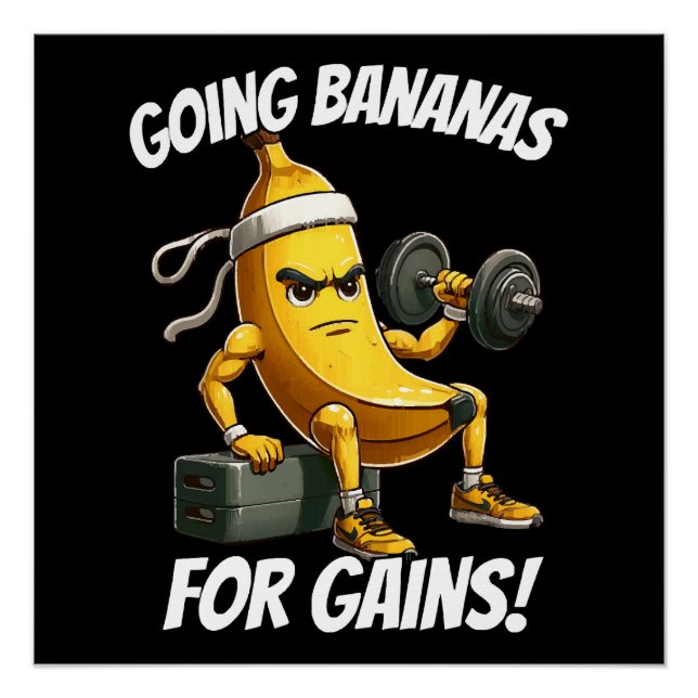 Bananenarbeit Poster (Vorderseite)