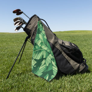 Bananenblätter 2 golfhandtuch