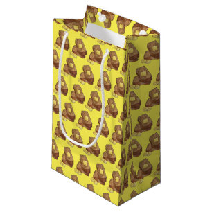 Bananenbrot Laib Scheibe Butter Bäcker Backen Esse Kleine Geschenktüte