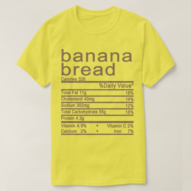 Bananenbrot T-Shirt (Design vorne)