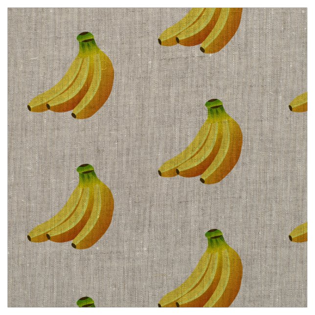 BANANENBUNCH: KLASSISCHES PATTERDESIGN STOFF (Muster)