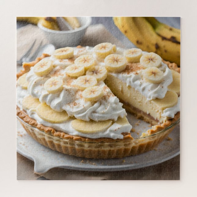 Bananencreme-Pie Puzzle (Horizontal)
