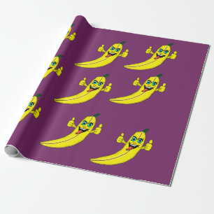 Bananenentwurfs-Packpapier Geschenkpapier