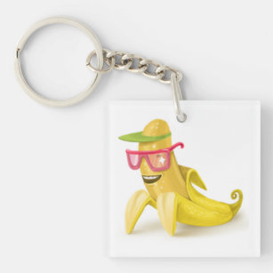 Bananenflippige Schlüsselkette Schlüsselanhänger