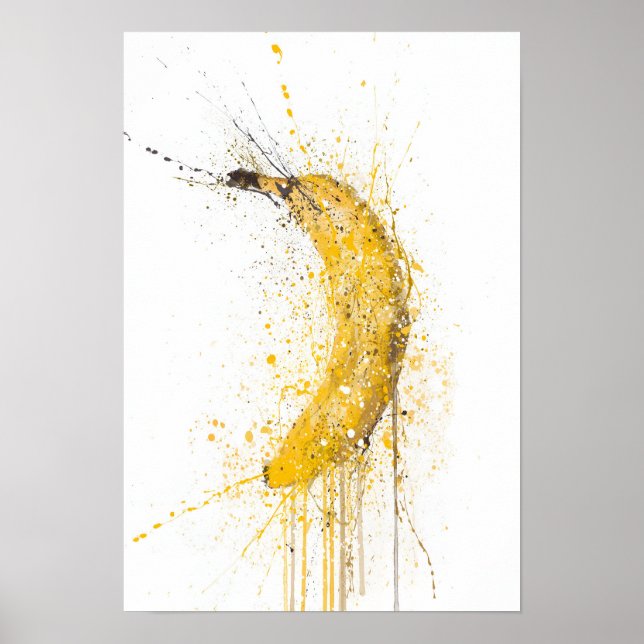 Bananenfrucht Poster (Vorne)