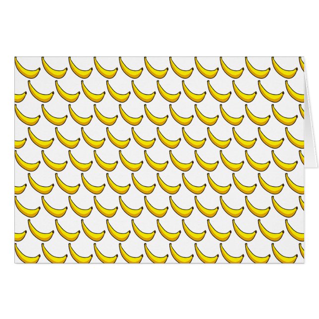 Bananenkarte (Vorderseite (Horizontal))