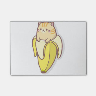 Bananenkatze Post-it Klebezettel