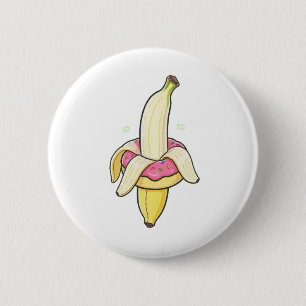 Bananenknopf Button