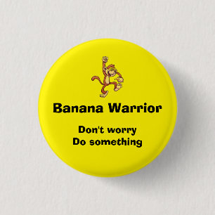 Bananenkrieger-Button Button