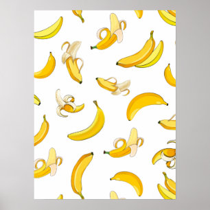 Bananenmuster 4 poster