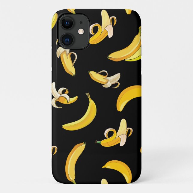 Bananenmuster 5 Case-Mate iPhone hülle (Rückseite)