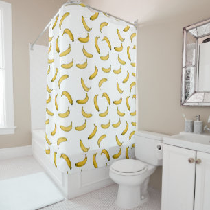 Bananenmuster Duschvorhang