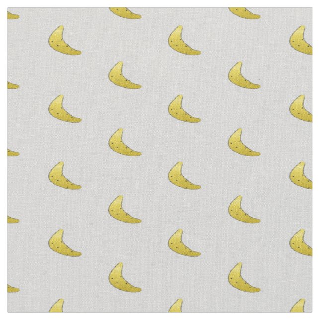 Bananenmuster Stoff (Nahaufnahme)
