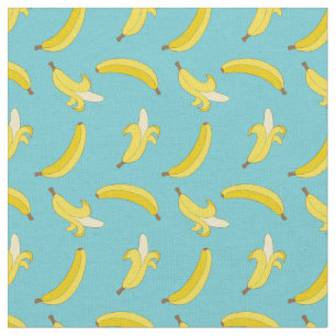 Bananenmuster Stoff