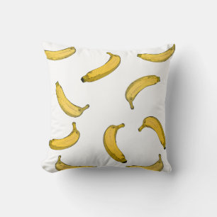 Bananenmuster-Zeichnung Kissen