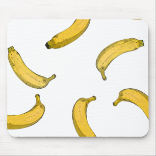 Bananenmuster-Zeichnung Mousepad