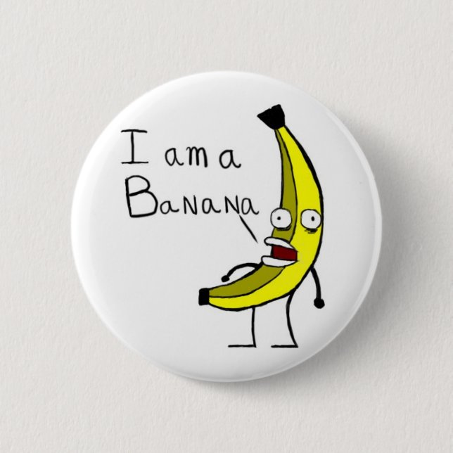 Bananenregel Button (Vorderseite)