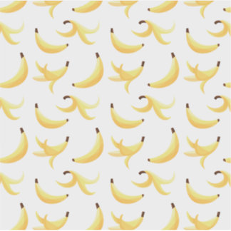 Bananenschale Aufkleber