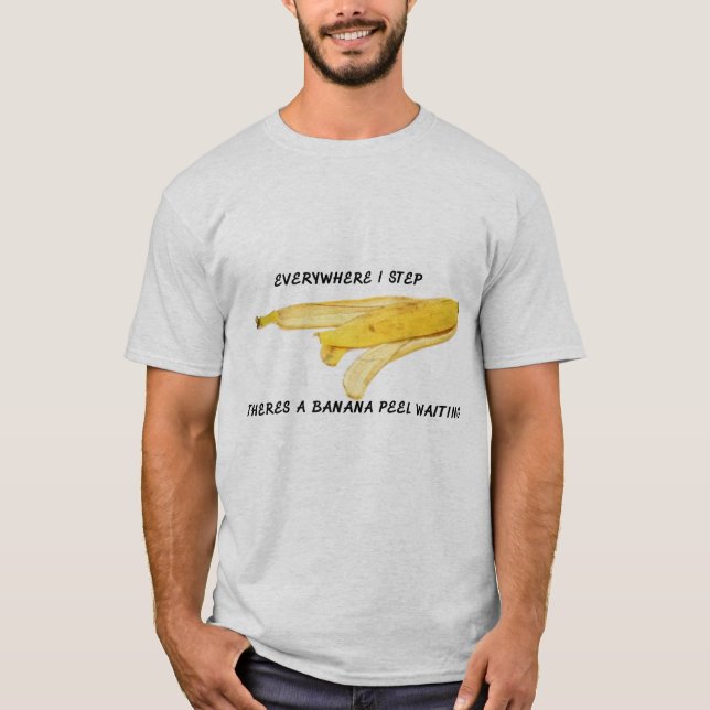 Bananenschale Männer-T - Shirt (Vorderseite)