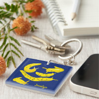 Bananenschnecken Gelb und Blau Personalisiert