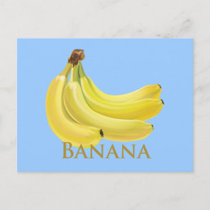 Bananenstrauß Postkarte