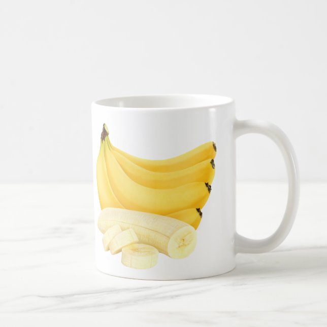 Bananenstrauß schneiden tasse (Rechts)