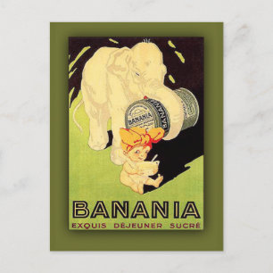 Banania Exquis Dejeuner Sucre Kunstkarte Postkarte