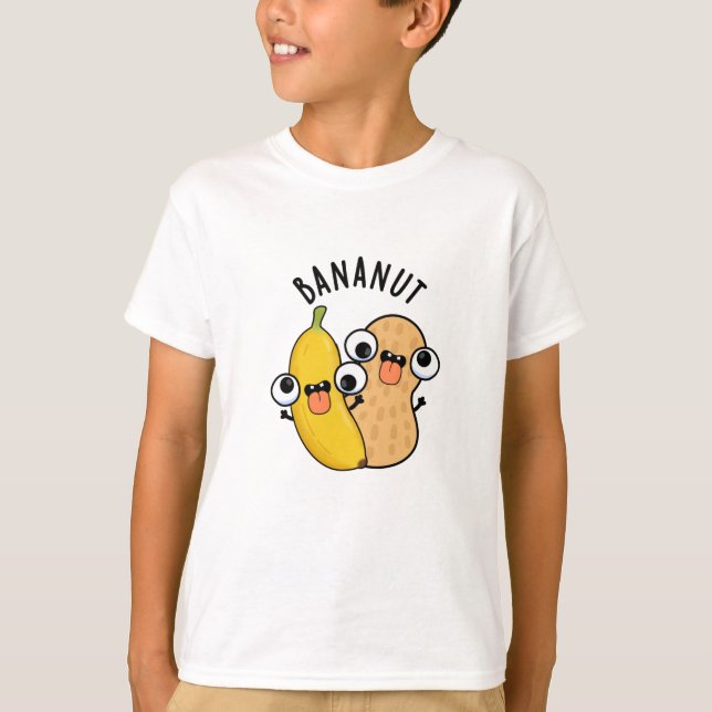 Bananut Funny Fruit Banana Pun T-Shirt (Vorderseite)