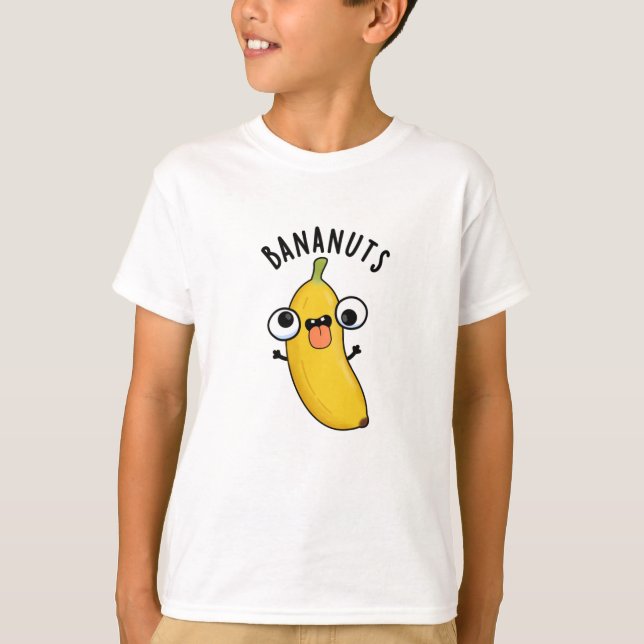 Bananuts Funny Crazy Banana Frucht Pub T-Shirt (Vorderseite)