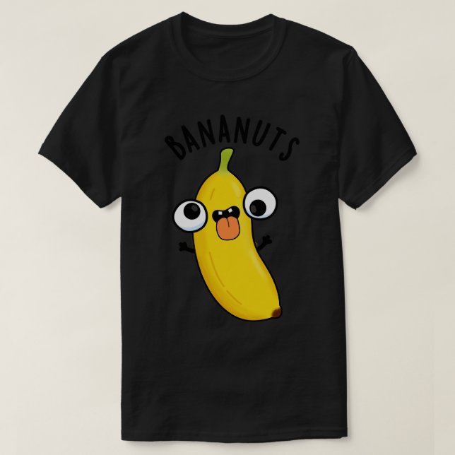 Bananuts Funny Crazy Banana Obstpuppe 1 T-Shirt (Design vorne)