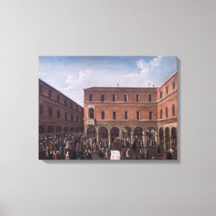 Bancho Del Giro im Rialto, Venedig Leinwanddruck