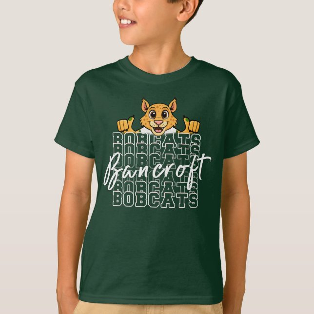Bancroft Bobcat Dark Green T - Shirt (Vorderseite)