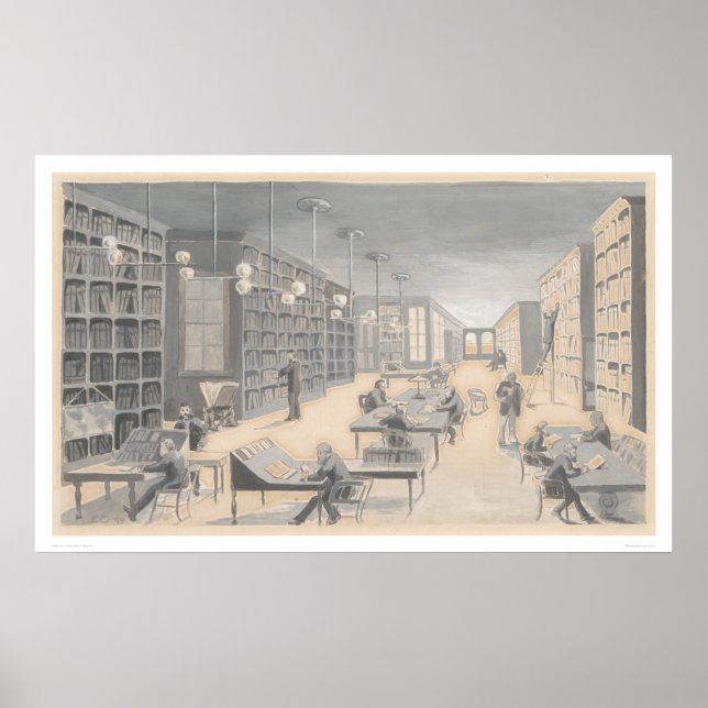 Bancroft Gebäude, 721 Market Street, SF (1418) Poster (Vorne)