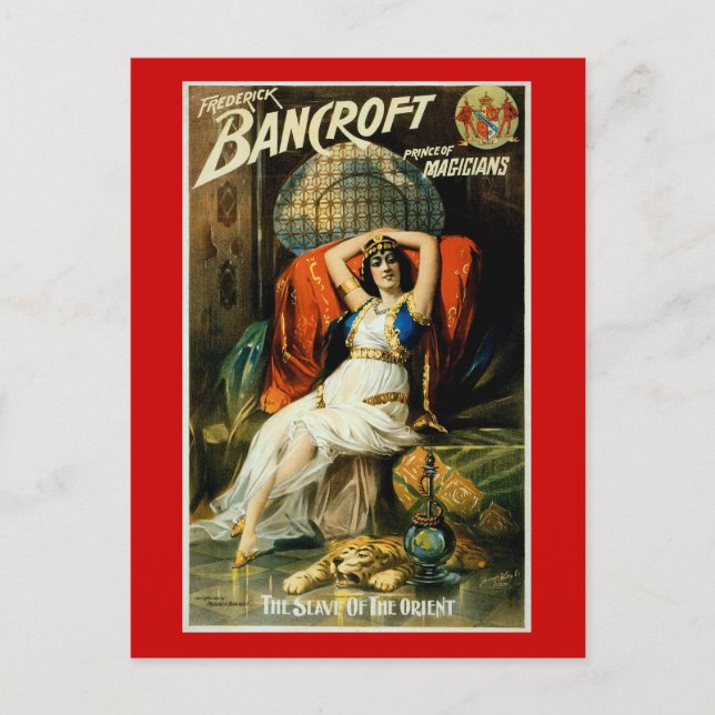 Bancroft ~ Slave of the Orient Postkarte (Vorderseite)
