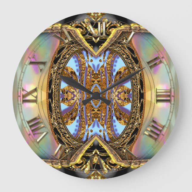 Bancroftyne Barnett Große Wanduhr (Vorderseite)