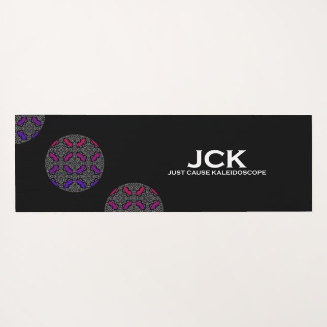 Band 13 Kaleidoskop Art 19 Yogamatte (Rückseite (Horizontal))