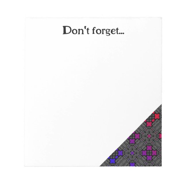 Band 13 Kaleidoskop Art 1 Notizblock (Vorderseite)