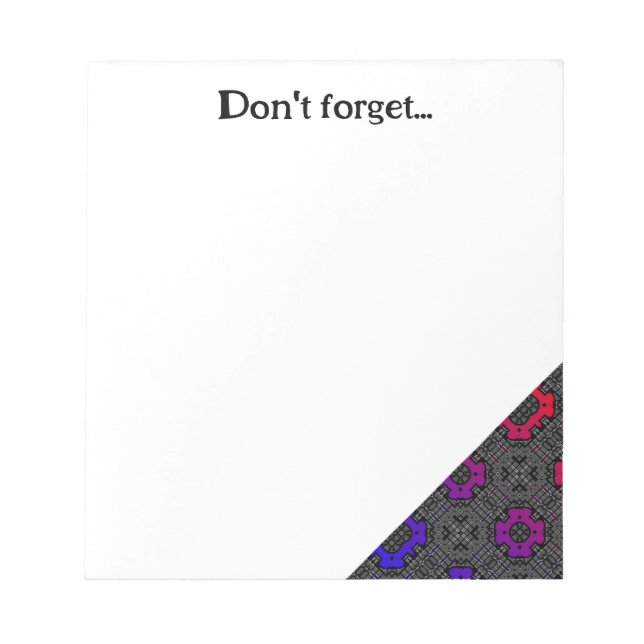 Band 13 Kaleidoskop Art 2 Notizblock (Vorderseite)