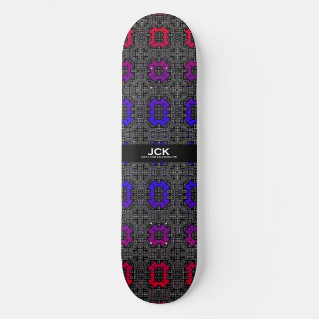 Band 13 Kaleidoskop Art 2 Skateboard (Vorderseite)